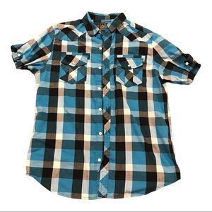 Mens Button Down Sz Large